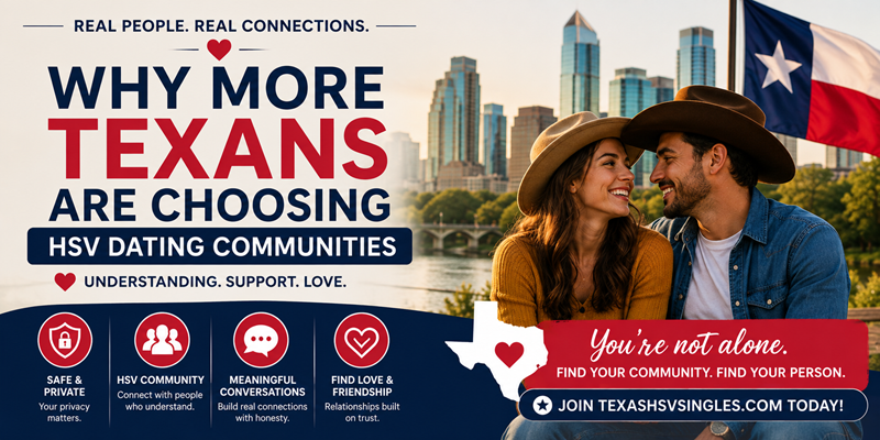Why More Texans Are Choosing HSV Dating Communities